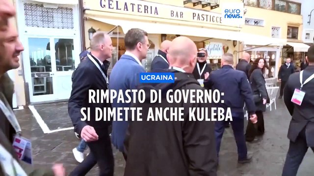 Ucraina, rimpasto di governo: si dimette anche il ministro degli Esteri Dmytro Kuleba