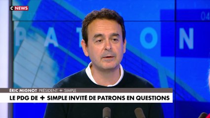 Éric Mignot (+Simple) : Patrons en questions (Émission du 02/09/2024)