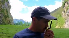 impossible egg drop from 165m dam.. amazing