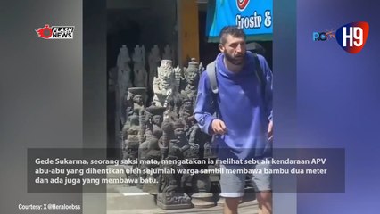 Merampok Mobil, Turis Rusia Diamuk Massa di Bali