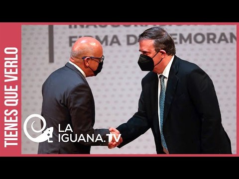 Por el bien de los venezolanos : Así saludó el canciller Ebrard el diálogo gobierno-oposición