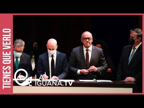 Logramos dirimir las controversias de los venezolanos, entre venezolanos : J. Rodríguez en México