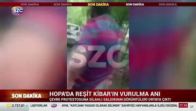 Reşit Kibar'ın vurulma anı SÖZCÜ TV'de