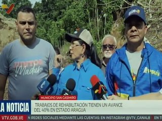 En 40% avanzan trabajos de rehabilitación vial en San Casimiro edo. Aragua