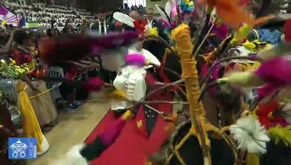 El papa Francico en Papúa Nueva Guinea