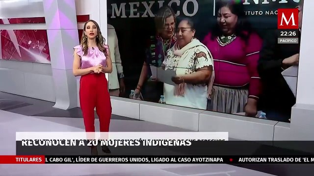 Reconocen a 20 mujeres Indígenas por el impulso de sus derechos