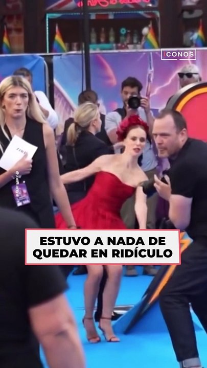 Natalie Portman casi queda en ridículo