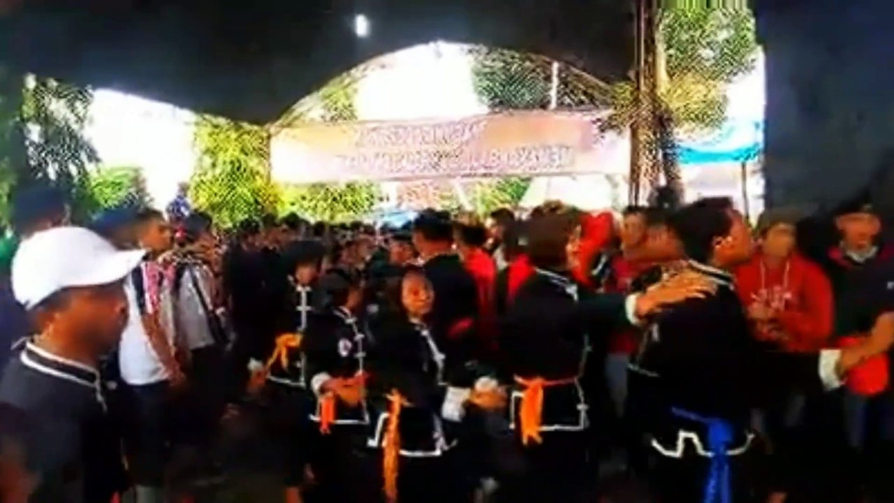 Suasana Pengesahan Warga dan Pendekar 117/103 IKS.PI Kera Sakti Di Padepokan Pusat Madiun Tahun 2017