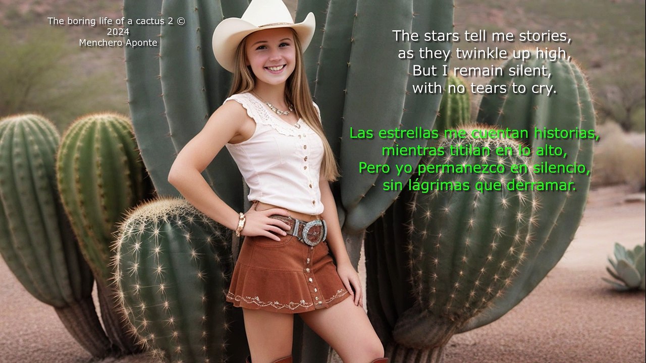 The boring life of a cactus 2 © 2024. Subtítulos simultáneos en inglés y español.