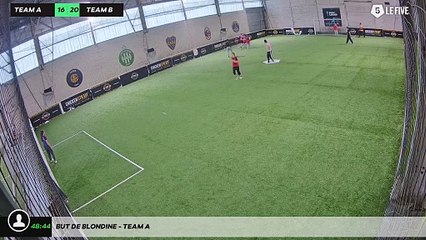 But de Blondine - Team A