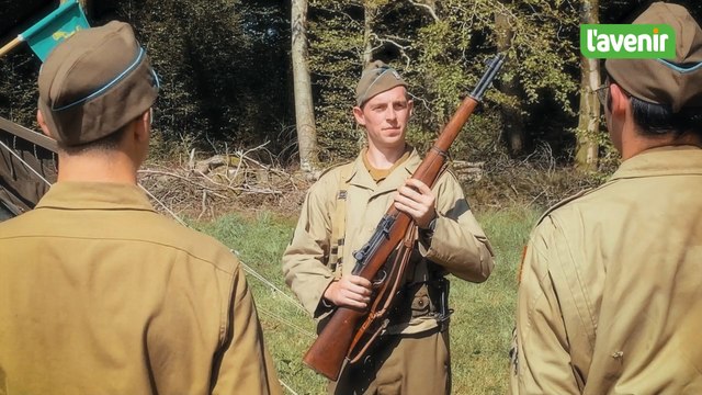 Un camp de reconstitution historique à Tronquoy