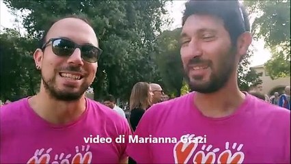 "Io sono un pap?, lui un babbo. Qui a Lucca il nostro primo Pride da genitori"