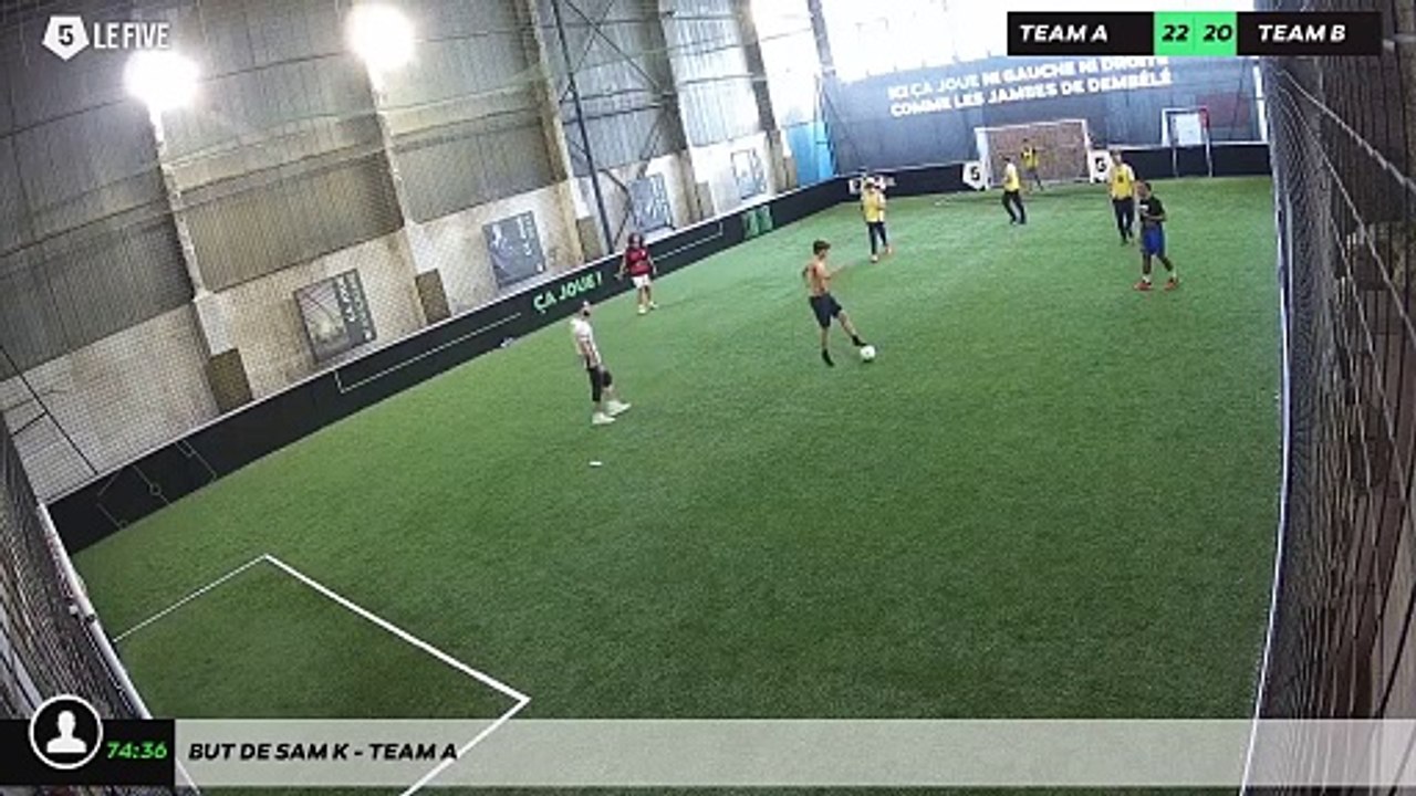 But de Sam K - Team A