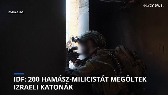 Sok Hamász-milicistát megölt az izraeli hadsereg Rafahban állítása szerint