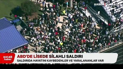 ABD'de liseye silahlı saldırı!