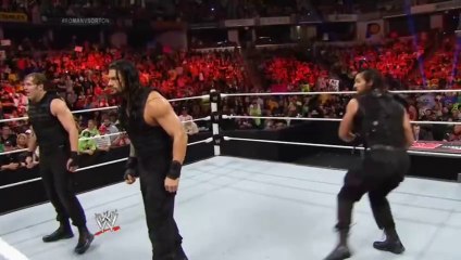 WWE Raw 06.02.2014 - Seth Rollins betrays The Shield [Full Segment]