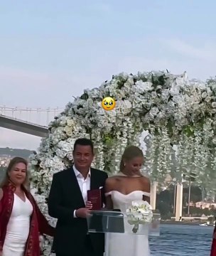 Acun Ilıcalı ile Ayça Çağla Altunkaya düğününden ilk görüntüler