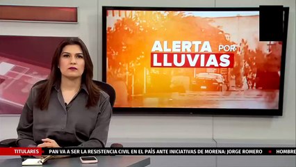 Se desploma espectacular y barda de una primaria en Puebla tras intensas lluvias