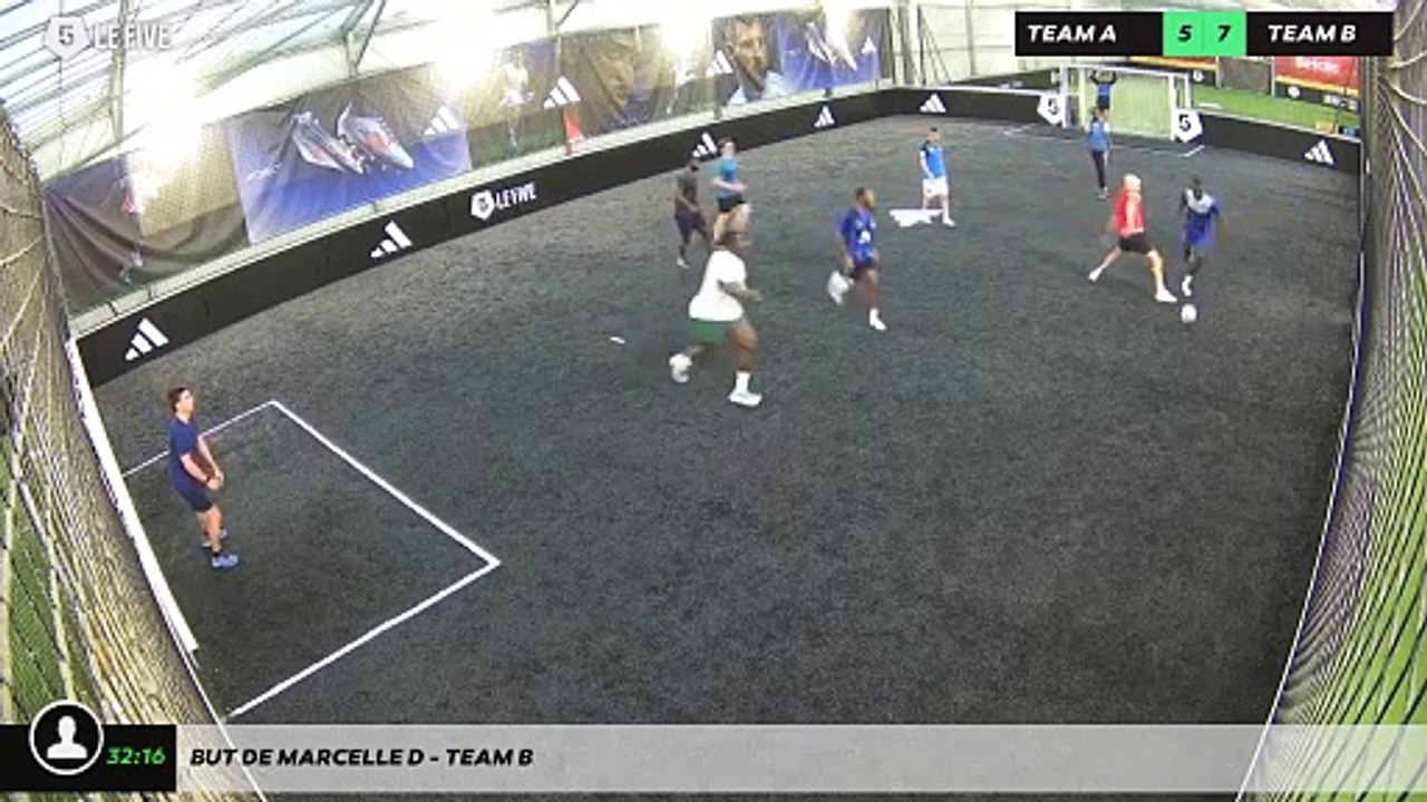 But de Marcelle D - Team B