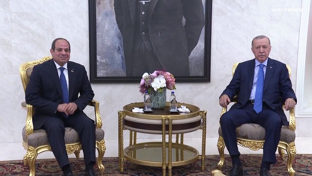 أردوغان بعد لقاء السيسي: سنفعل كل ما بوسعنا لوقف إراقة الدماء في غزة
