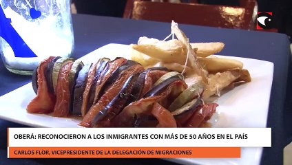 Oberá: reconocieron a los inmigrantes con más de 50 años en el país