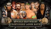 WWE Money In The Bank 2014 - John Cena vs Roman Reigns vs Randy Orton vs Sheamus vs Kane vs Cesaro vs Bray Wyatt vs Alberto Del Rio (Ladder Match, WWE World Heavyweight Championship)