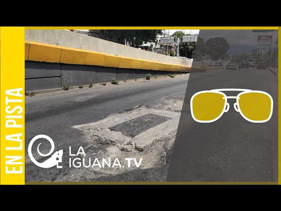 "Tienen más de 15 años": Caraqueños por huecos en La Yaguara que Maduro mandó a reparar