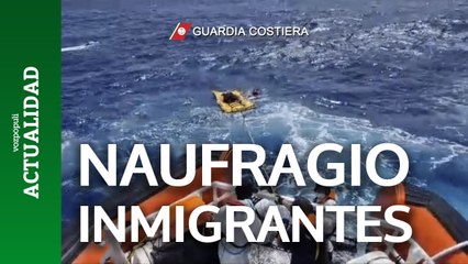 Un total de 21 migrantes desaparecidos tras naufragio de un barco en Mediterráneo central