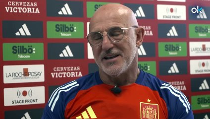 De la Fuente: "Ver tantas camisetas de España en los entrenamientos y los partidos me encanta y me emociona"