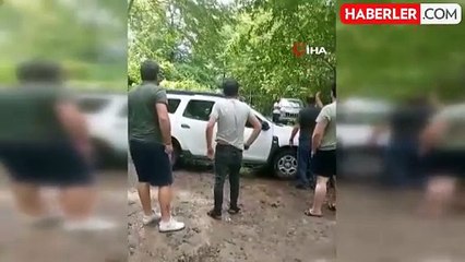 Mesire alanı projesinde yaşanan silahlı kavganın görüntüleri ortaya çıktı