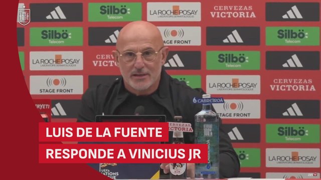 Luis de la Fuente responde a Vinicius y desvela sus votos para el Balón de Oro
