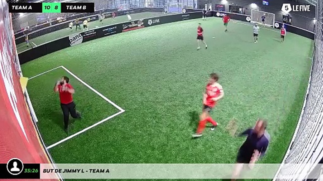 But de Jimmy L - Team A