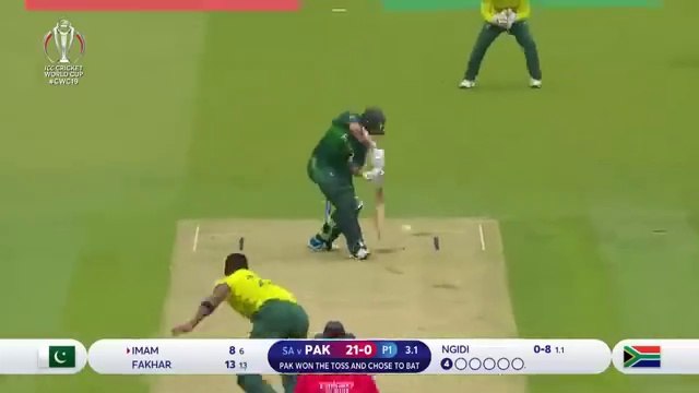 Haris Sohail Hits 89! _ Pakistan vs South Africa - Match Highlights _ ICC Cricket World Cup 2019