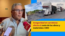 Inseguridad en carreteras afecta a sector de la construcción de Veracruz