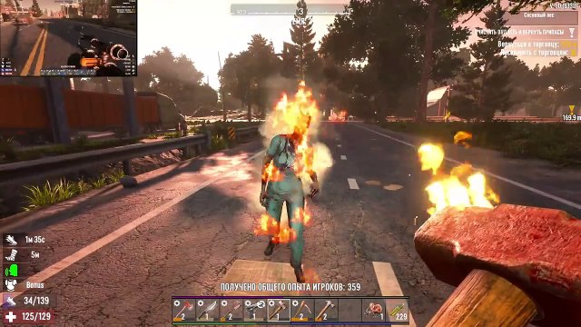 Часть 3 7 Days to Die _♂️ №16 _♀️ ВОЛНА НА 28-Й ДЕНЬ. ПРОВЕРКА ПРОЧНОСТИ НАШЕЙ КРЕПОСТИ! ДЕНЬ 30-й