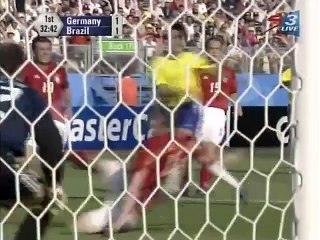 Confederations Cup 2005 Germany vs Brazil (semi-finals) English commentary (full match)