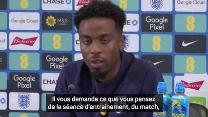 Angleterre - Gomes : ““Lee Carsley est très facile à approcher, très juste”
