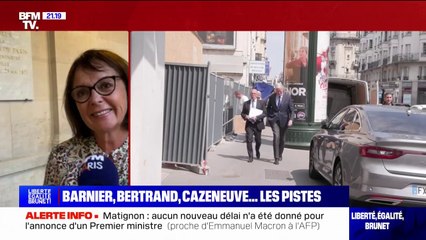 Matignon: "Michel Barnier est une chance pour la France, pour avancer demain dans un climat apaisé", affirme Brigitte Kuster (ancienne députée LR)