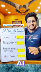 Al tool's for sounds