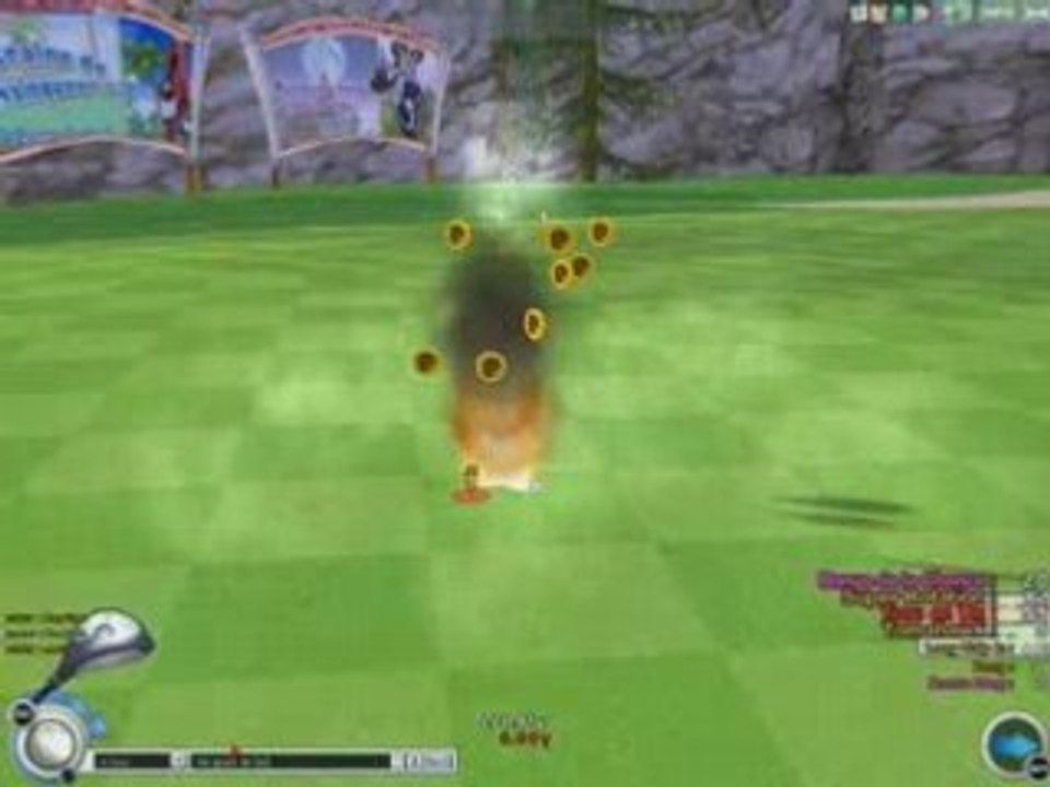 pangya pentes enchantées trou 2 HIO