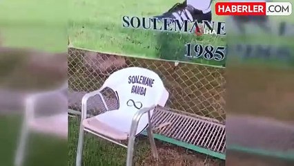 Adanaspor'da antrenman öncesi Sol Bamba anısına saygı duruşu yapıldı