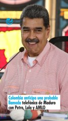 Colombia anticipa una probable llamada telefónica de Maduro con Petro, Lula y AMLO