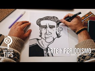 Sátira en el dibujo: Así Iván Lira se inspira en sus ilustraciones