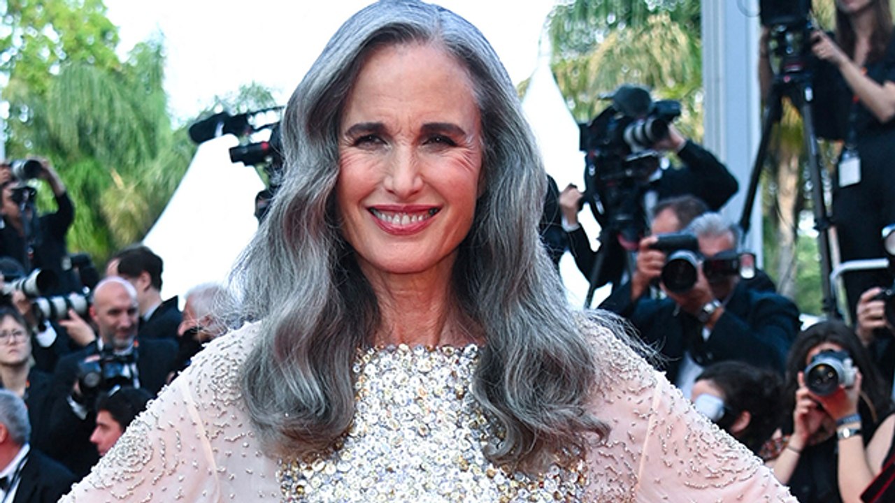Révolutions Beauté : le jour où Andie McDowell a assumé avec fierté ses cheveux blancs au Festival de Cannes