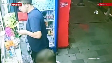 Büfeye giden çocuğun omuzuna yorgun mermi isabet etti