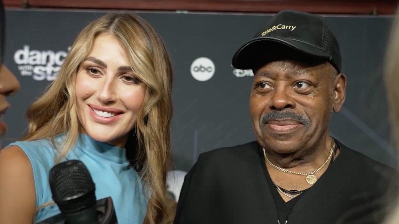 Reginald VelJohnson & Emma Slater Gush Over Their 'Dancing With the Stars' Partnership | THR Video