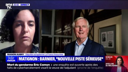 Manon Aubry (LFI): "Si le Rassemblement national ne censure pas Michel Barnier ou Xavier Bertrand (...) les masques vont tomber sur (son) identité politique réelle"