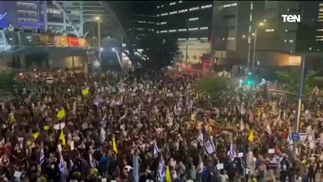 مظاهرة حاشدة في تل أبيب للمطالبة بإبرام صفقة تبادل فورية