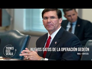 Mark Esper testifica en su libro la génesis de la Operación Gedeón
