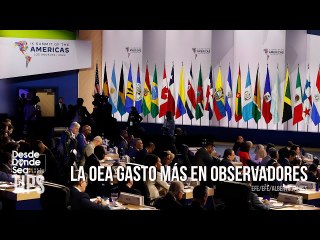 DATAZO: La OEA gasta más en observadores electorales que lo que gastó en apoyo a la pandemia